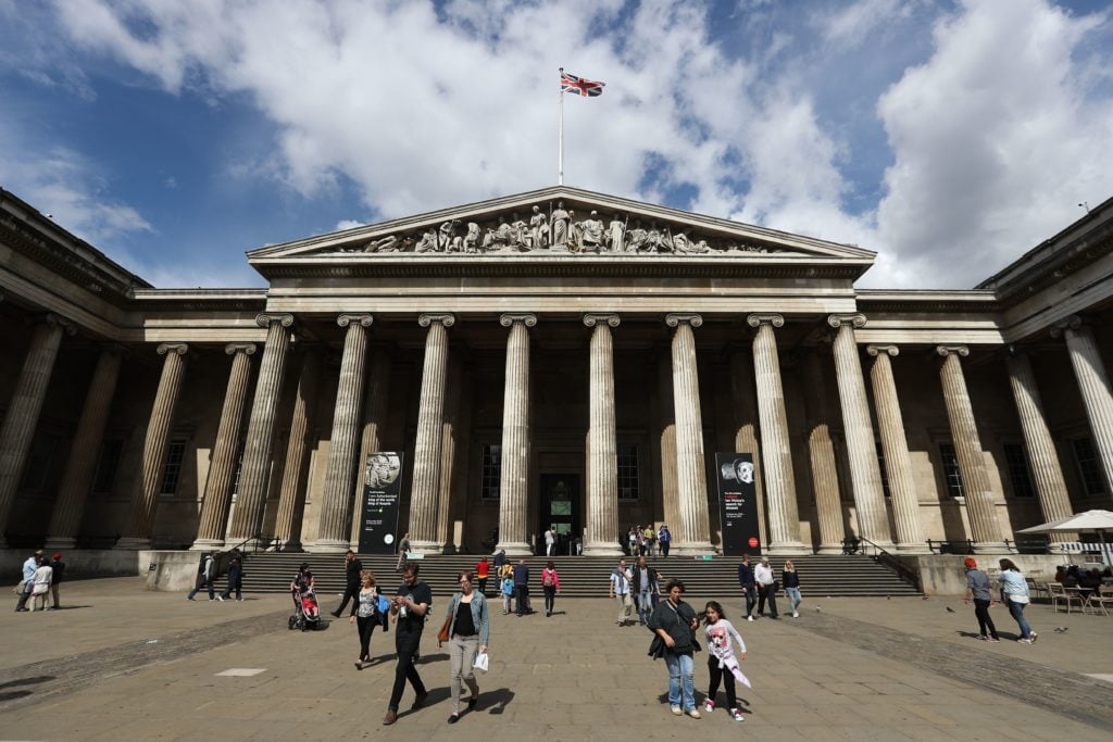 The British Museum will slow it lending program. Photo by Daniel Leal-Olivas/AFP/Getty Images.