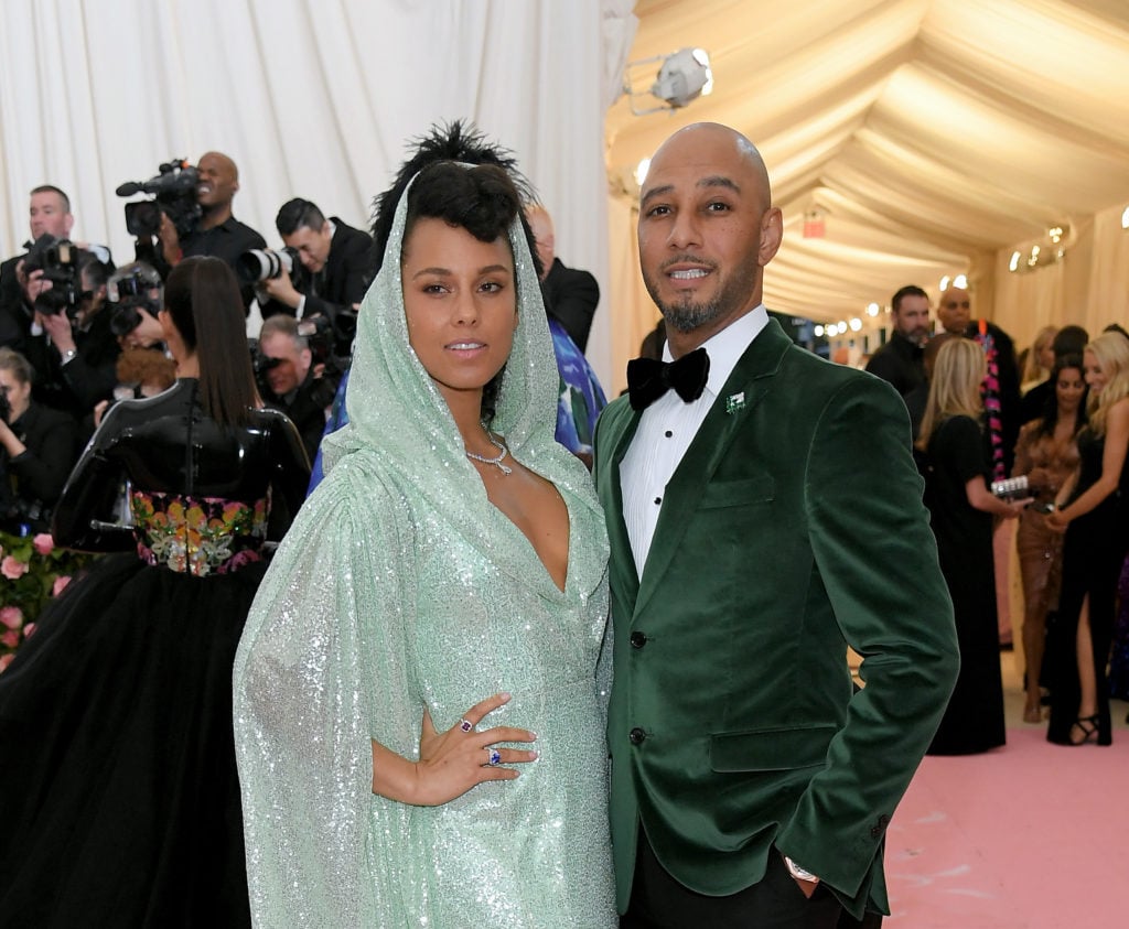 Alicia Keys and Swizz Beatz attend the 2019 Met Gala. (Photo by Neilson Barnard/Getty Images)