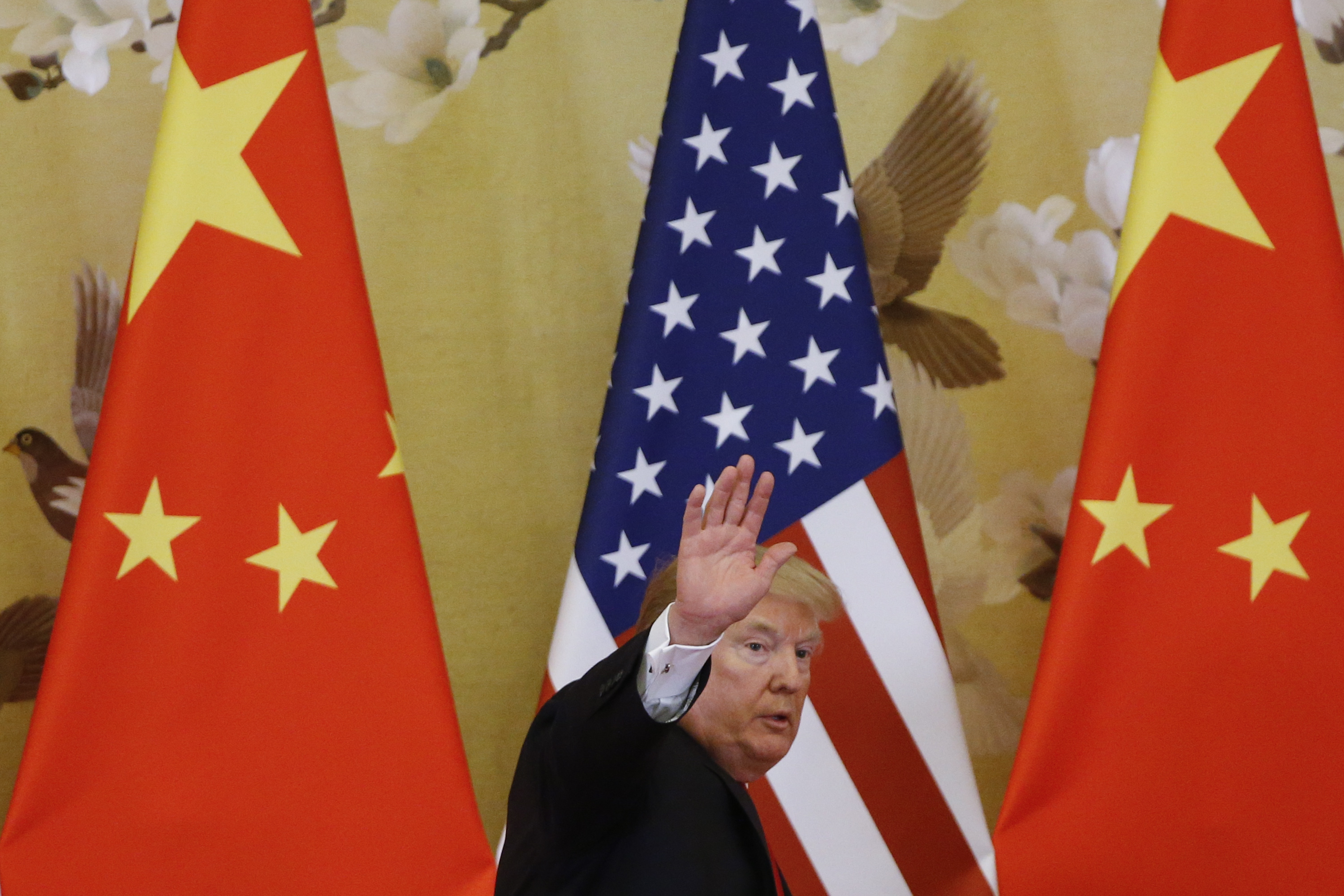 President Donald Trump's policies on China could greatly hurt the art market in the US. Photo by Thomas Peter-Pool/Getty Images.