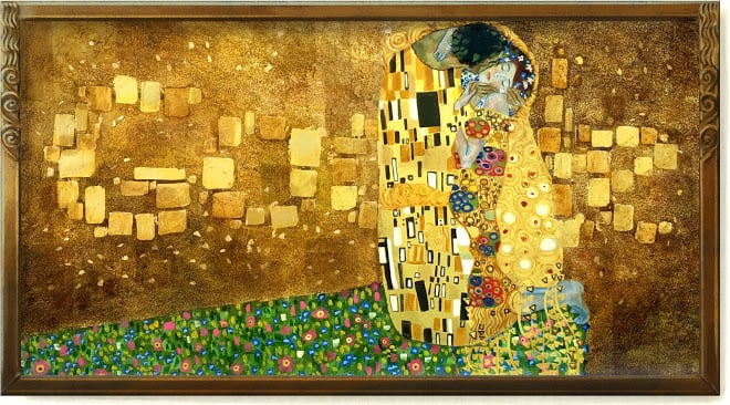 Google's Doodle honoring Gustav Klimt's 150th birthday, July 14 2012. Courtesy of Google.