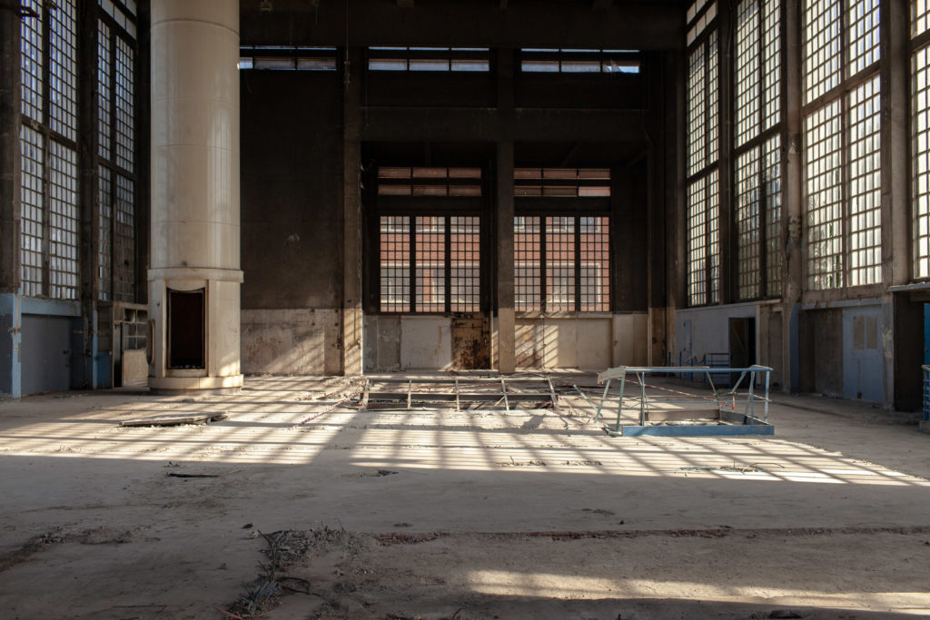 A view of the space that will become La Chaufferie at Komunuma in Romainville, outside Paris. Copyright and courtesy: Fondation FIMINCO. Photo: Axelle Poisson.