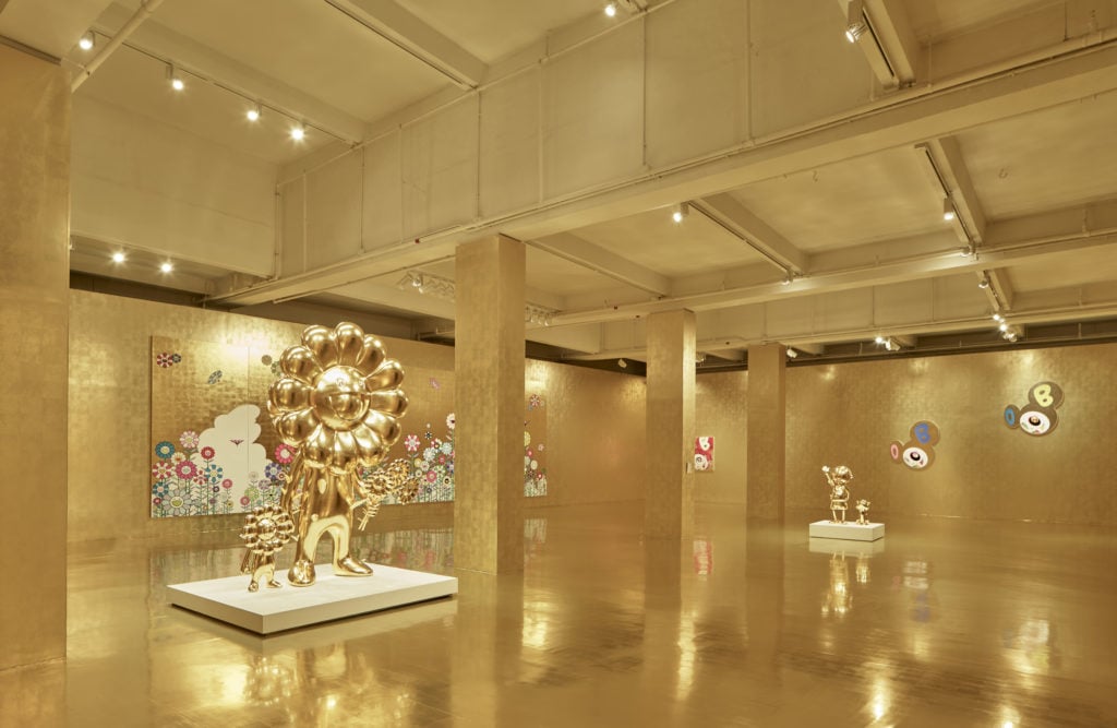 Installation view. ©Takashi Murakami/Kaikai Kiki Co., Ltd. All Rights Reserved. Photo: Kitmin Lee