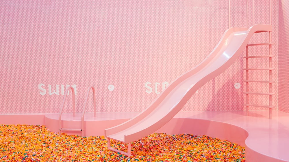 The Sprinkle Pool at the Museum of Ice Cream San Francisco. Photo courtesy of the Museum of Ice Cream.
