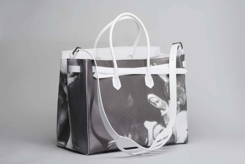 Caravaggio XL Bag, Off-White™. Photo courtesy MCA Chicago.