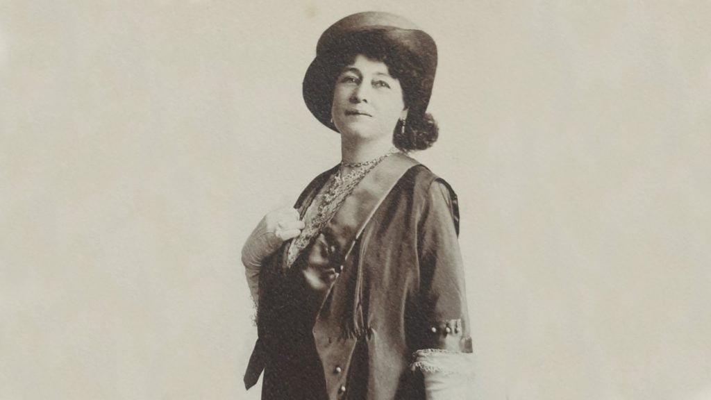 Alice Guy-Blaché in 1912. Courtesy of Zeitgeist Films/Kino Lorber.