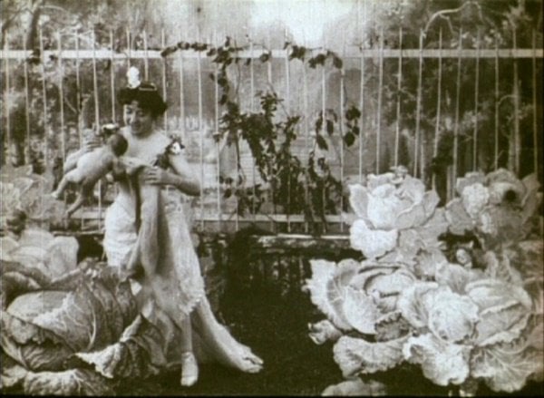 Alice Guy-Blaché, <em>La Fée aux choux (The Cabbage Fairy)</em> (1900/1896), for Gaumont. Photo courtesy of Musée Gaumont, Paris.