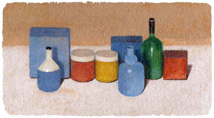 Google's Doodle honoring Giorgio Morandi’s 125th birthday, July 20, 2015. Courtesy of Google.