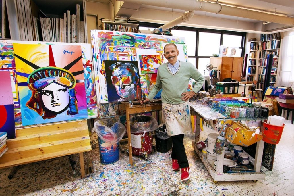 Peter Max. Photo courtesy of the artist.
