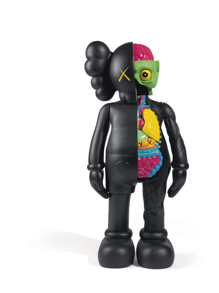 KAWS, FOUR-FOOT DISSECTED COMPANION (2009). Courtesy of Christie's Images Ltd.
