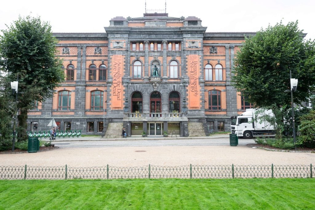 One of the main venues of Bergen Assembly, KODE 1. Photo Thor Brødreskift.