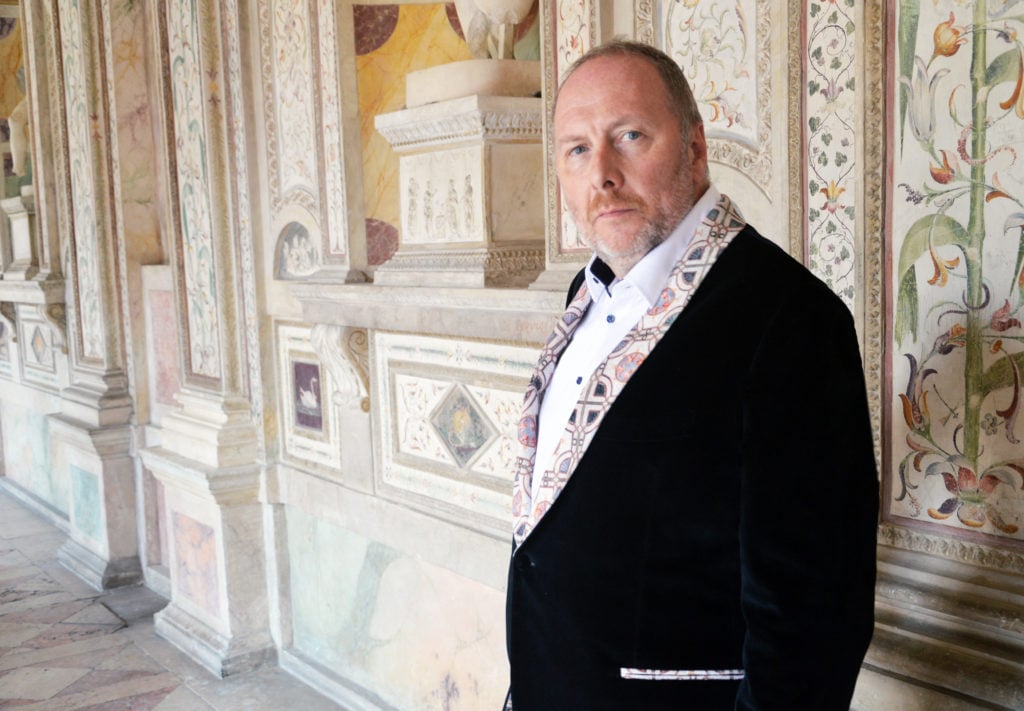 The director of Mantua's Palazzo Ducale, Peter Assman.