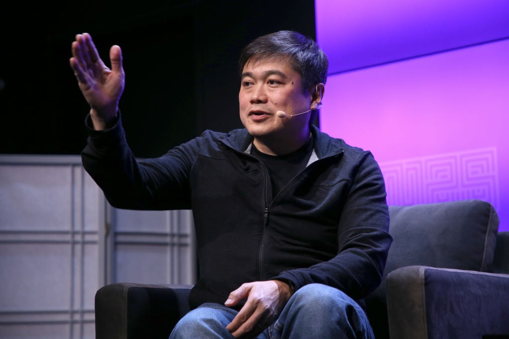 Former MIT Media Lab director Joi Ito at the WIRED25 Festival in 2018. (Photo by Phillip Faraone/Getty Images for WIRED25 )