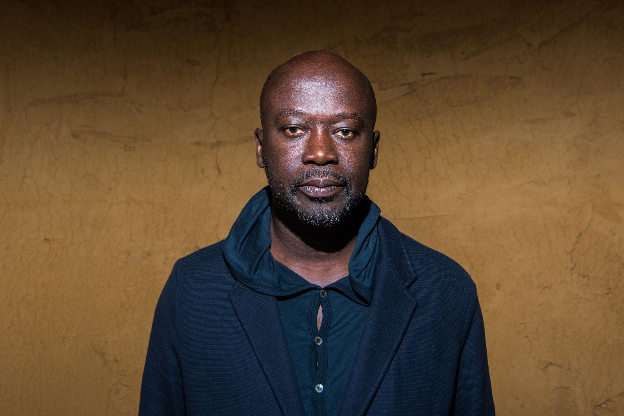 Architect David Adjaye, who designed the Ghana pavilion at the 2019 Venice Biennale, May 9, 2019. Photo by Simone Padovani/Awakening Getty Images.