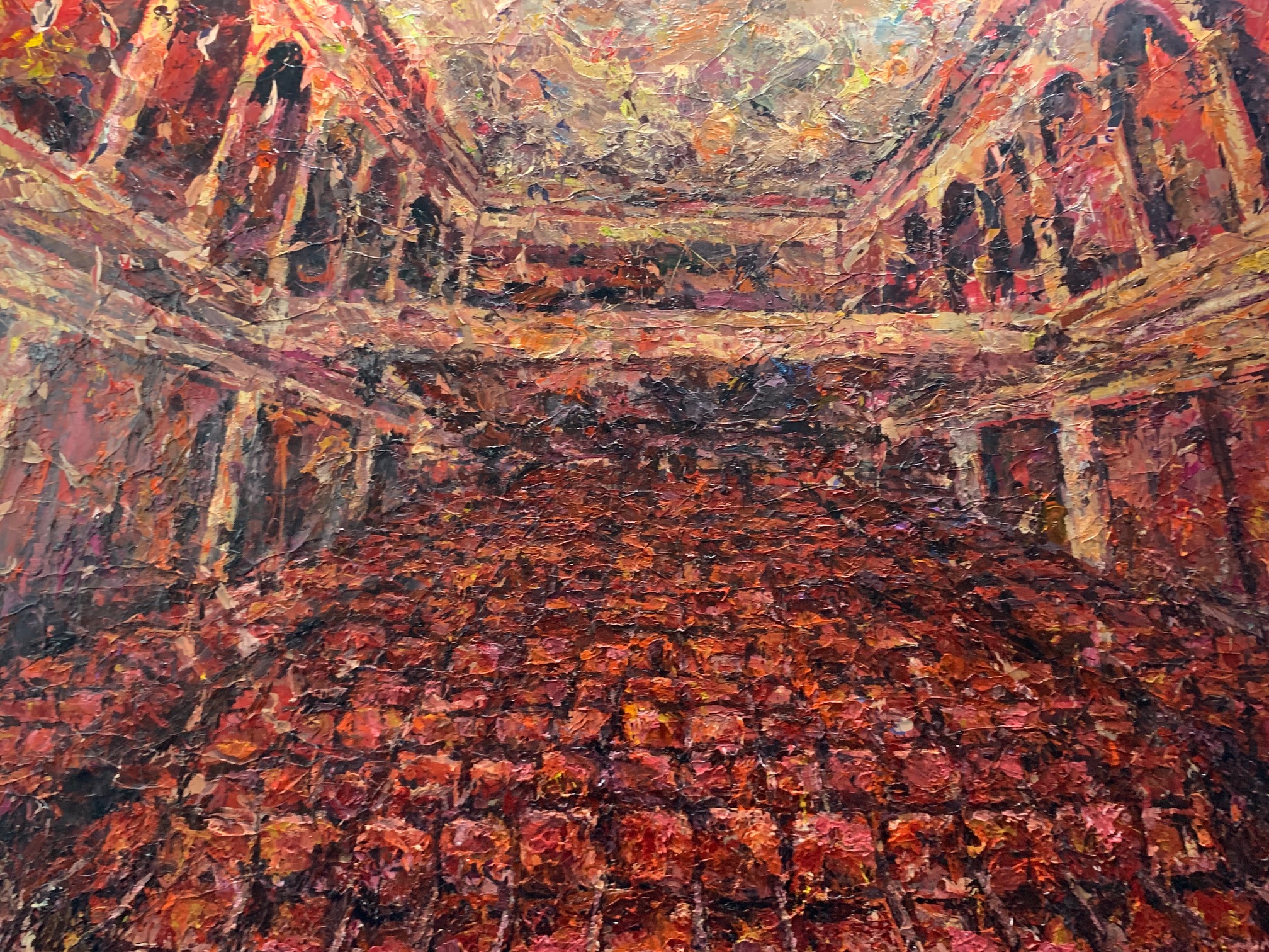 Ayman Baalbaki, Picadilly Theater (2019). Courtesy of the artist and Saleh Barakat Gallery.