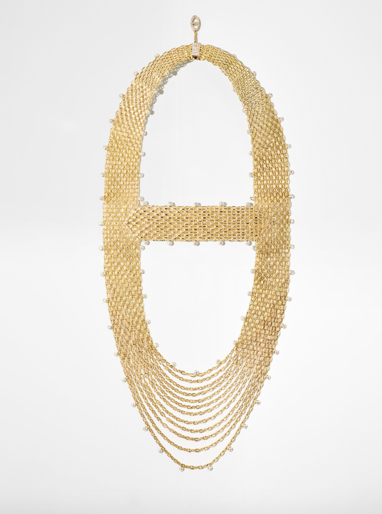 The Hermès Voltige necklace. Photo by Remy Lonvis and Hermès.