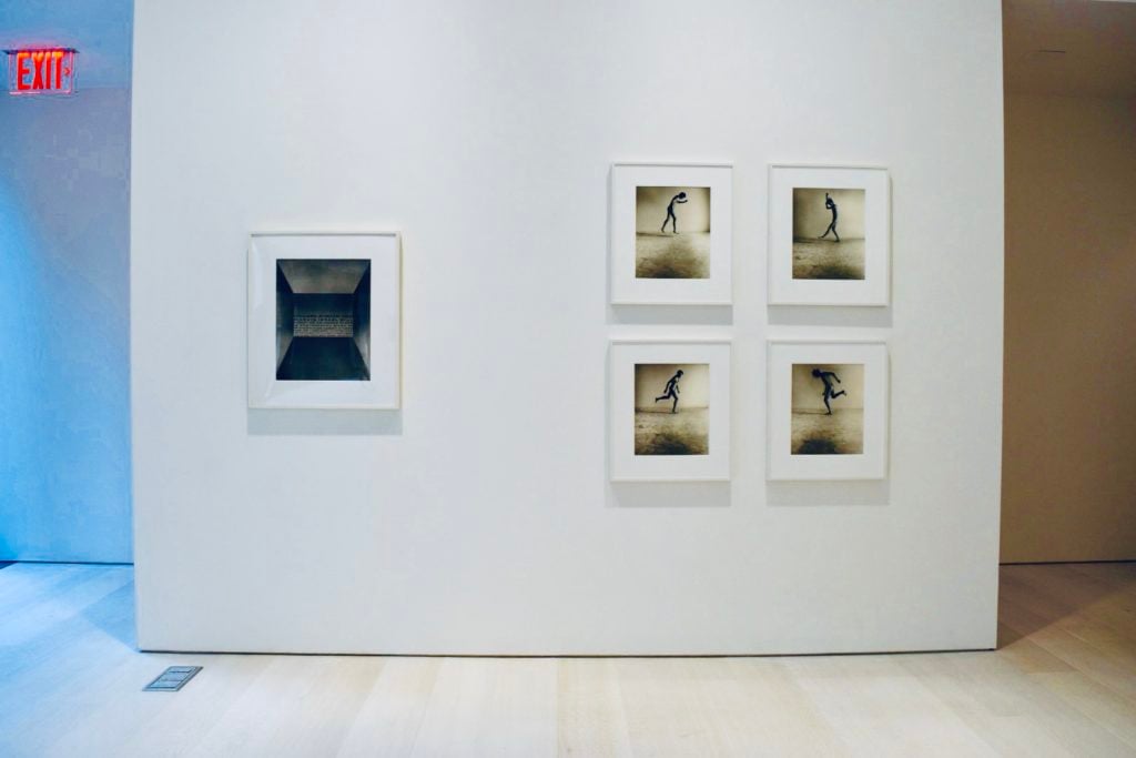 Installation view of the Peter Hujar show at the new Pace.