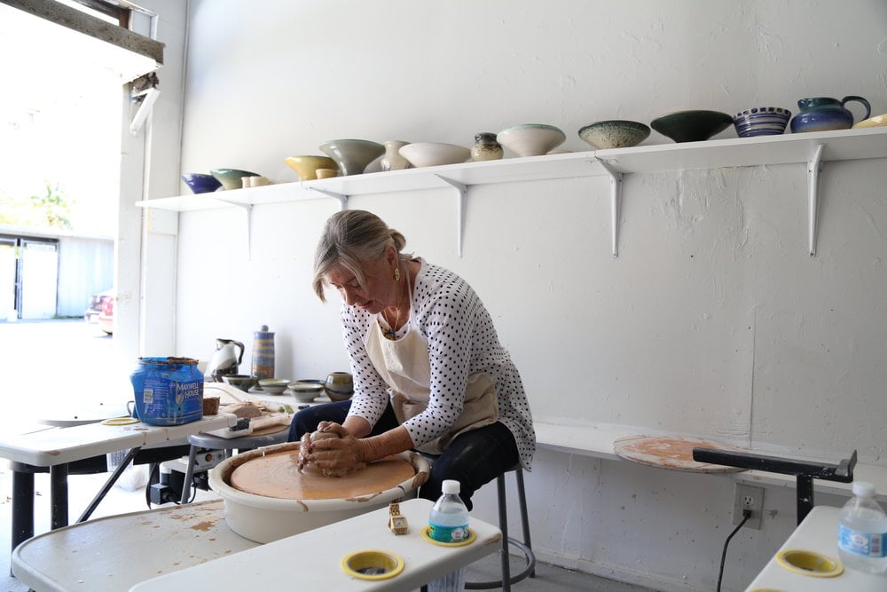 The facilities at the Bakehouse Art Complex in Wynwood, Miami, include a ceramics workshop. Photo courtesy of Bakehouse Art Complex.