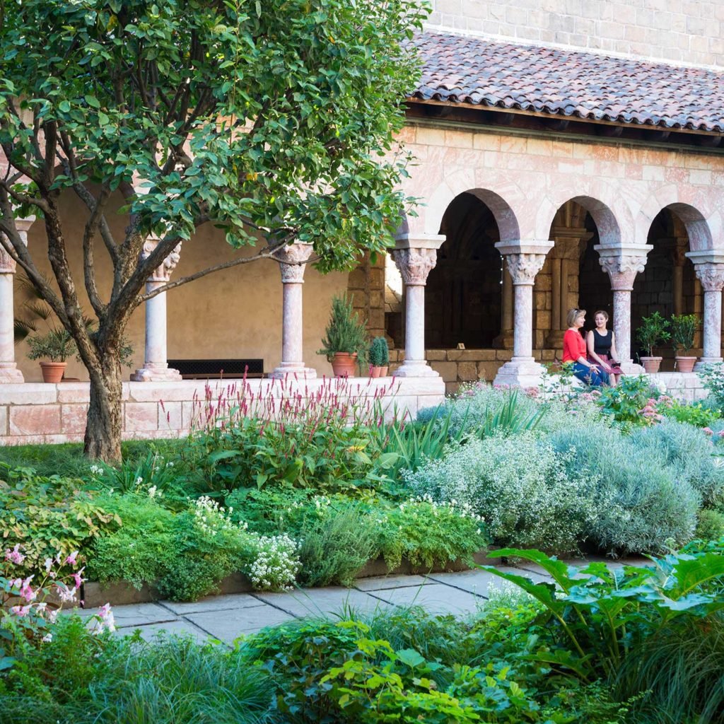 The Gardens of the Cloisters Are Filled With Plants Documented in Medieval Times. Courtesy of The Metropolitan Museum of Art.