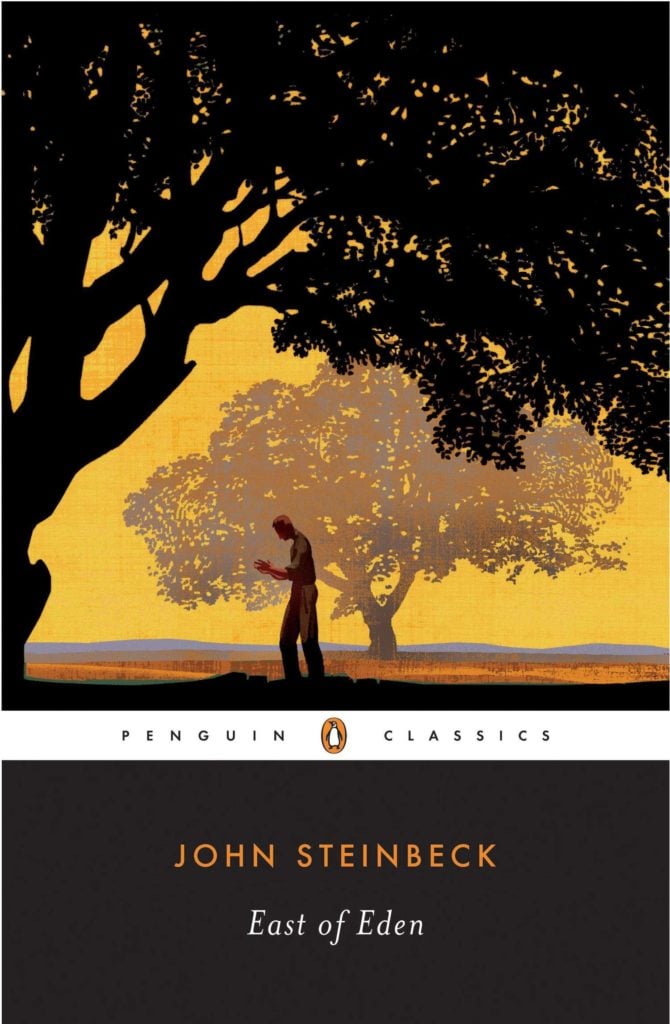 The Penguin Classic edition of <em>East</em><i> of Eden</i> by John Steinbeck.