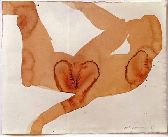 Nathan Oliveira, <i>Santa Fe Nude #6</i> (1999). Courtesy of DC Moore Gallery.