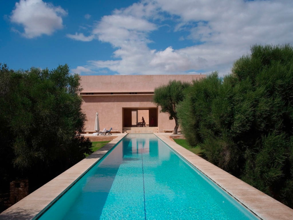The Neuendorf House in Mallorca, designed by Pawson and Silvestrin. Courtesy of the Neuendorf House.