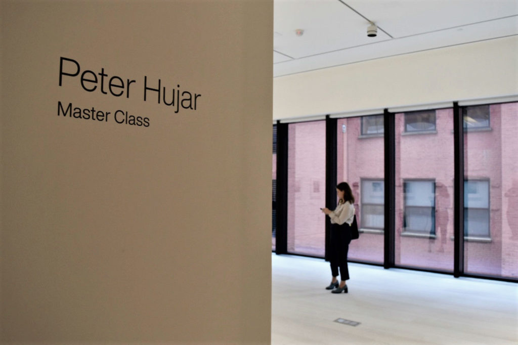 "Peter Hujar: Master Class" on the 4th floor of the new Pace Gallery.