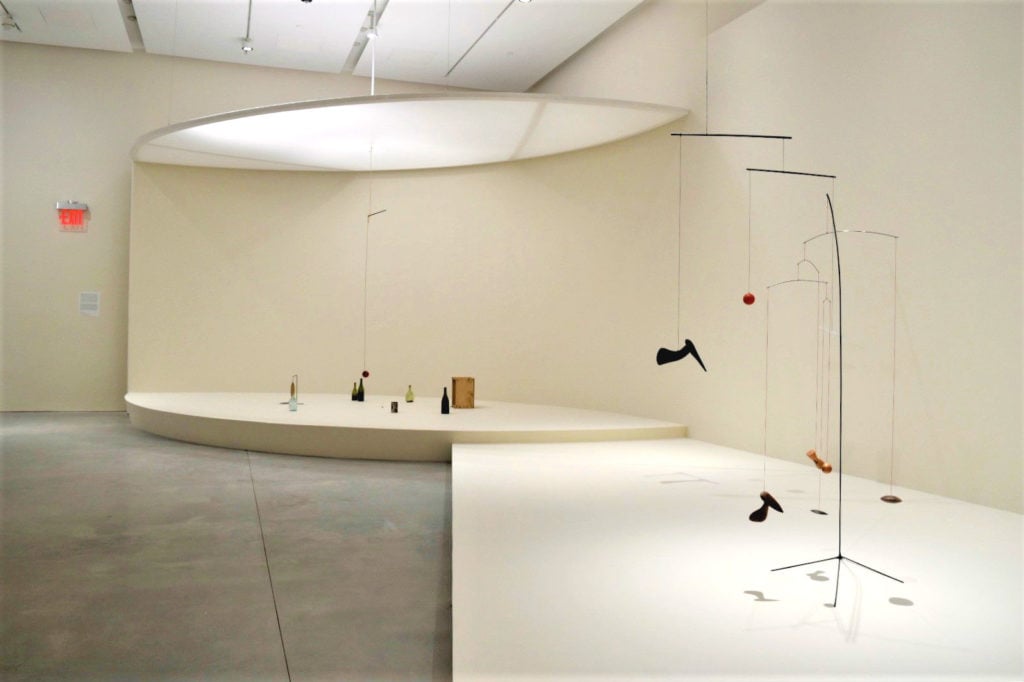 "Calder: Small Sphere and Heavy Sphere" at the new Pace gallery.