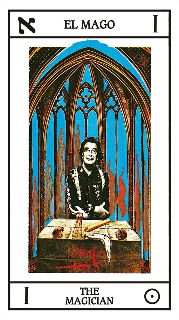 Dalí. Tarot. Johannes Fiebig. TASCHEN. Deck of 78 tarot cards with booklet in box.
