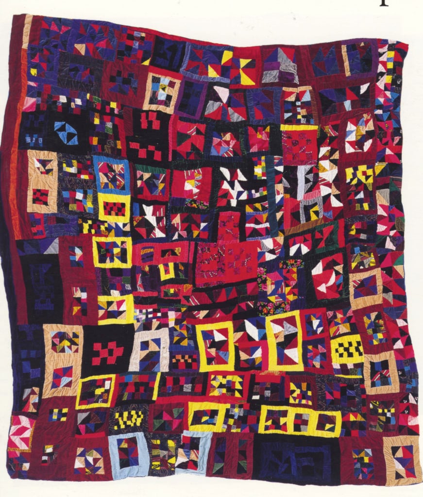 Rosie Lee Tompkins, <i>Untitled</i> (1985); quilted by Willia Ette Graham. Photo: Sharon Risedorph. 