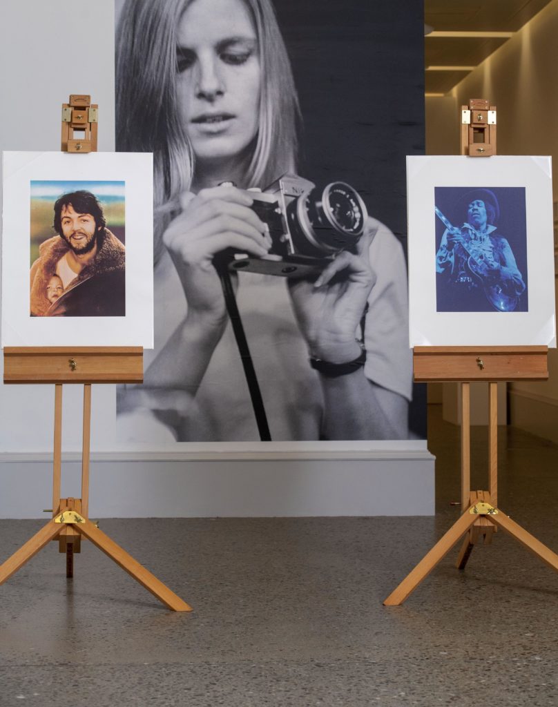 Photographs by the late Linda McCartney, donated by her husband, Paul, at Kelvingrove Art Gallery, on October 10, 2019, in Glasgow, Scotland. Photo by Bill Murray / SNS Group.