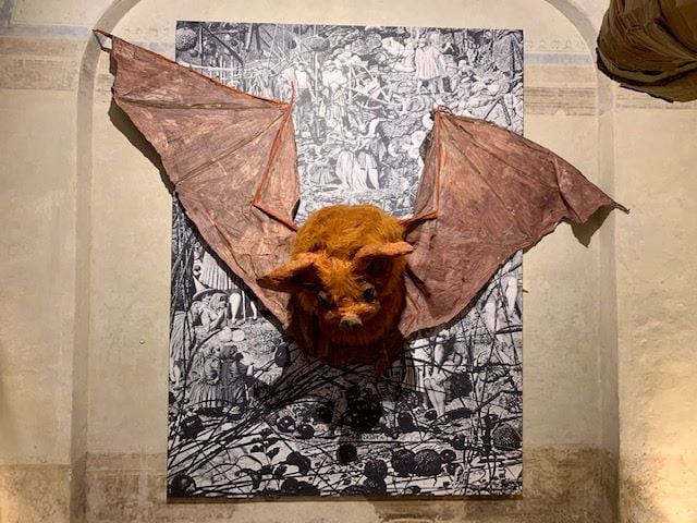 Monster Chetwynd <i>Bat</i> (2018). Courtesy Fondazione Sandretto Re Rebaudengo.