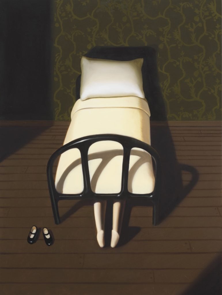 Anna Weyant, <em>Put Yourself in My Shoes</em> (2019). Courtesy of 56 HENRY.
