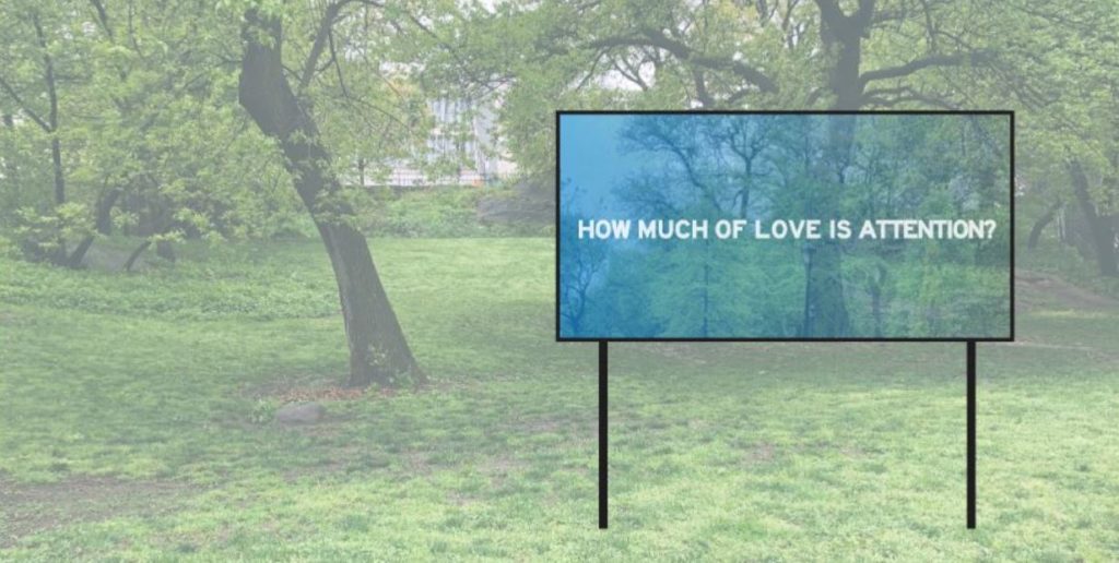 Chloe Bass, How Much of Love is Attention (2019). Courtesy of the Studio Museum in Harlem.