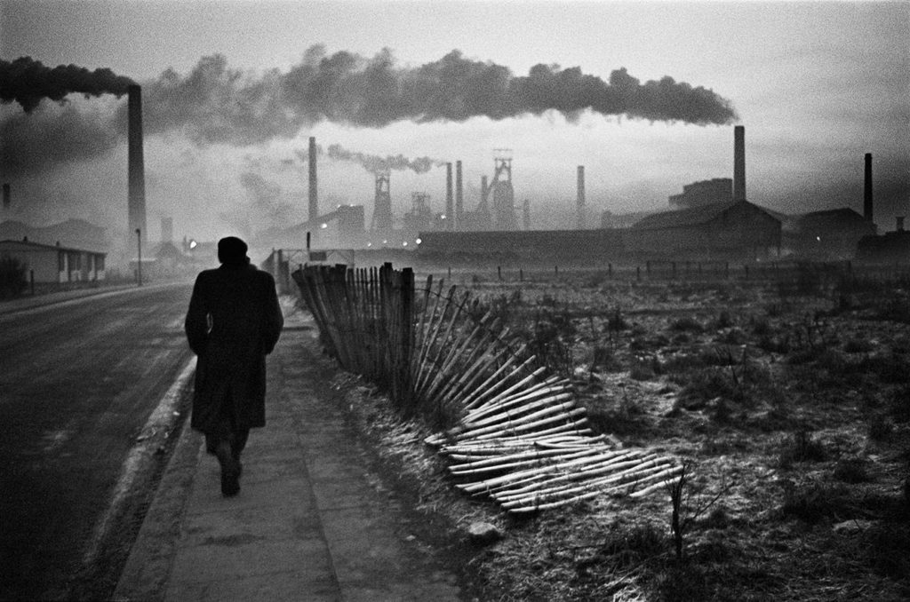Don McCullin, <em>Early Morning, West Hartlepool, England</em> (1963). Photo courtesy of Howard Greenberg Gallery. 