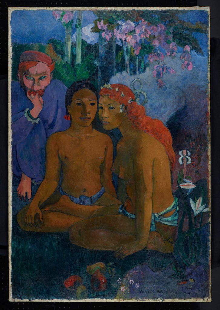 Paul Gauguin Contes barbares (1902). Courtesy of the Museum Folkwang, Essen.