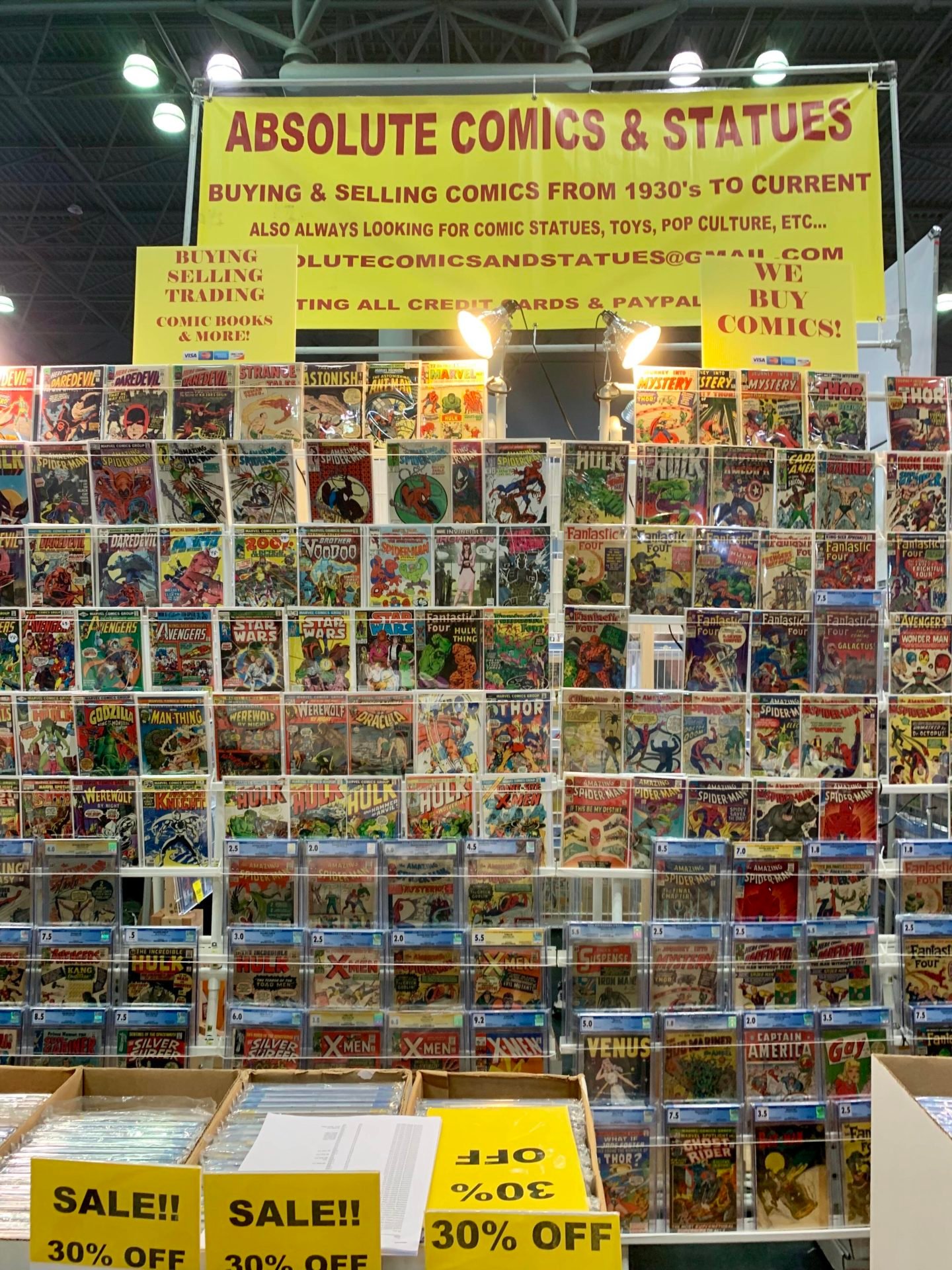 absolute comics and statues