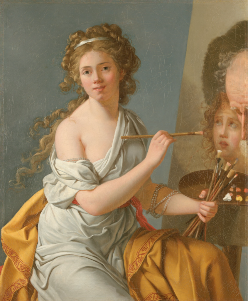 Marie Guillelmine La Ville Le Roulx, Self Portrait (1786). Courtesy of Wildenstein & Co. Inc., New York.