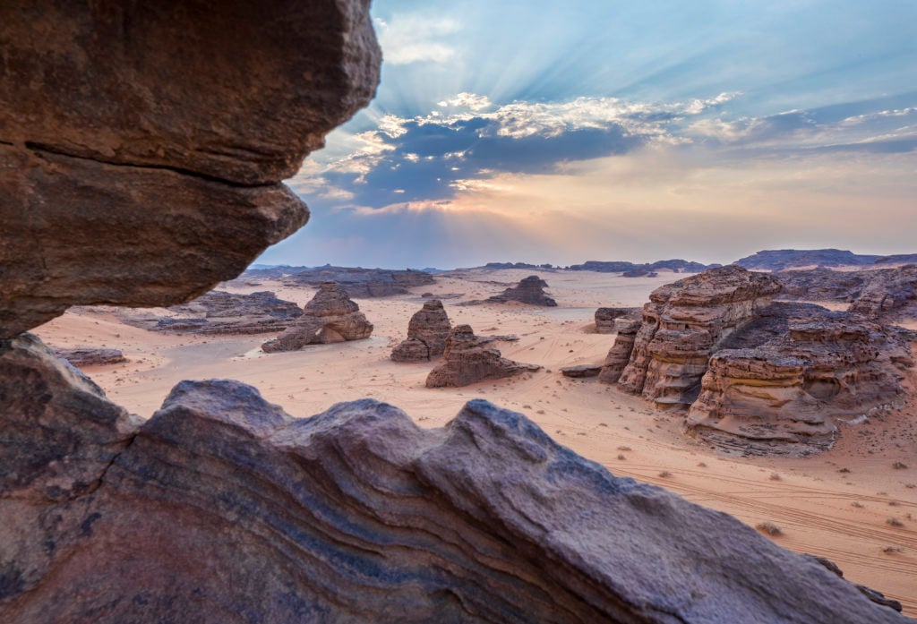 Al-Ula, the site of the forthcoming Saudi edition of Desert X. Image courtesy of the Royal Commission for Al-Ula.