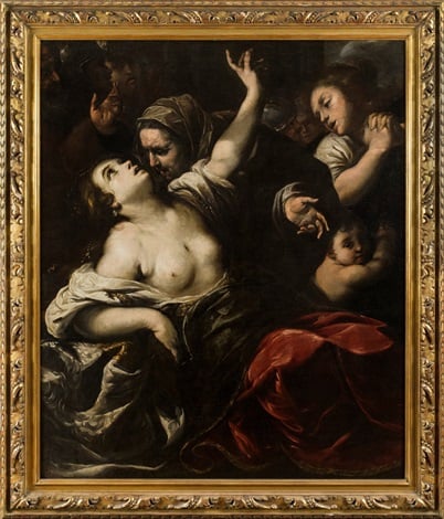 Carlo Francesco Nuvolone, The Death of Dido, Queen of Carthage (17th century). Courtesy of Robert Simon Fine Art.