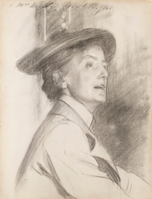John Singer Sargent, Dame Ethel Mary Smyth (1901). Courtesy of the National Portrait Gallery, London.
