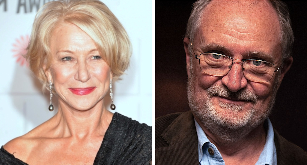 Helen Mirren and Jim Broadbent. Photo by Moët British Independent Film Awards 2014 in London and Scottish Documentary Institute, Creative Commons Attribution 2.0 Generic license.