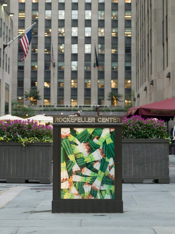 "Lucy Sparrow: Delicatessen on 6th" installation view at Rockefeller Center. Photo by Dan Bradica.