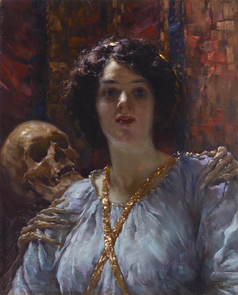 Camillo Verno, Death and the Maiden (circa 1900). Courtesy of Jack Kilgore.