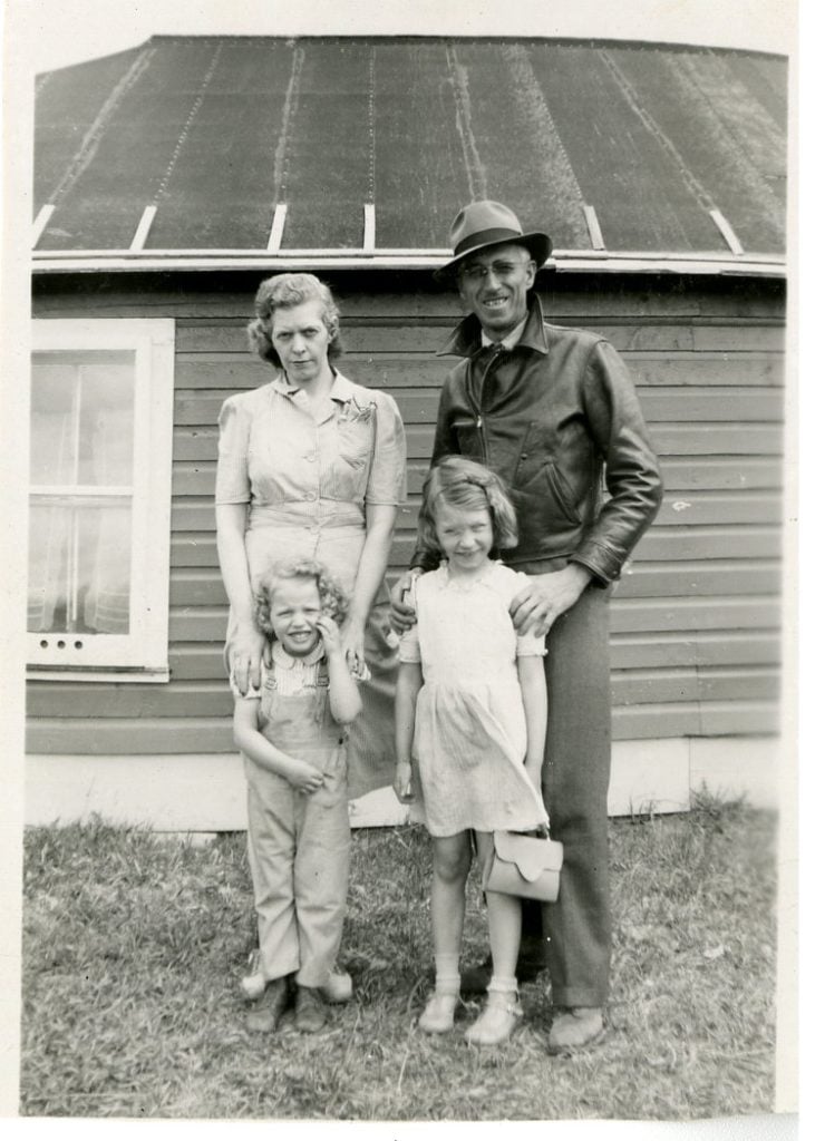 Clyfford Still with his family. Courtesy of the Clyfford Still Museum.