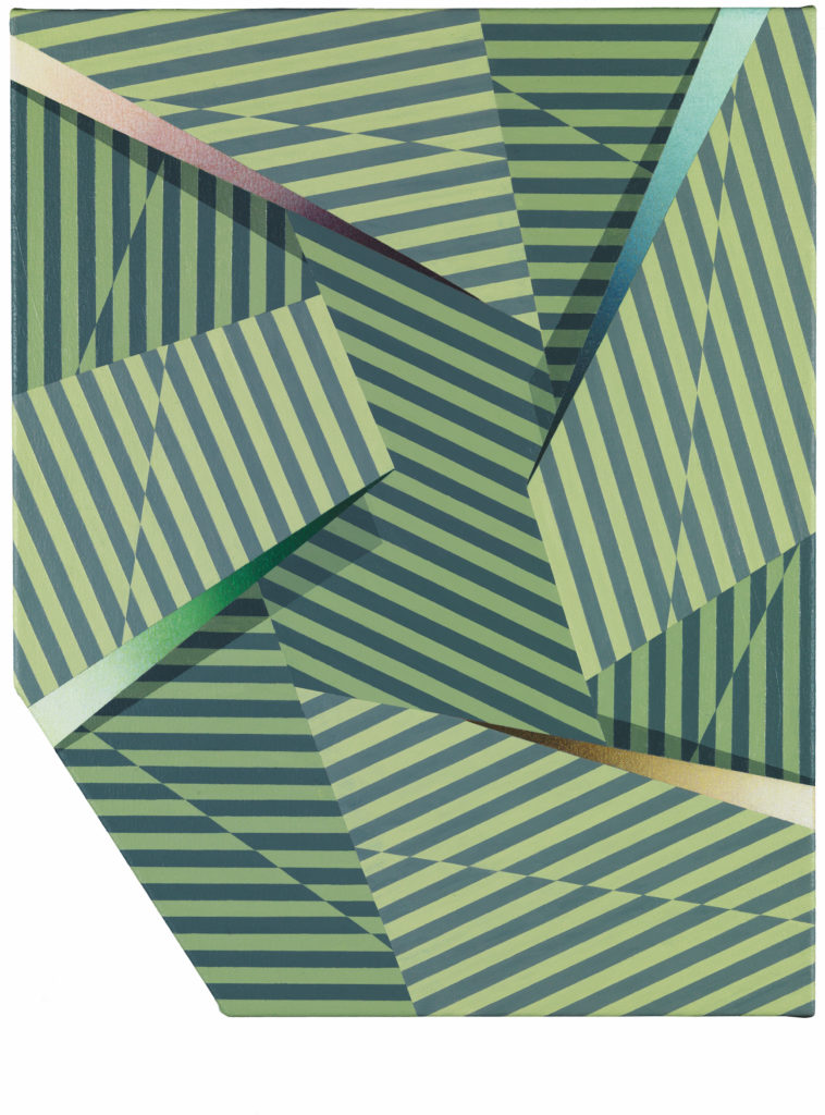 Tomma Abts, <em>Fenke</em> (2014). Photo by Marcus Leith, ©the artist; greengrassi, London, promised gift to the Los Angeles County Museum of Art by Alice and Nahum Lainer.