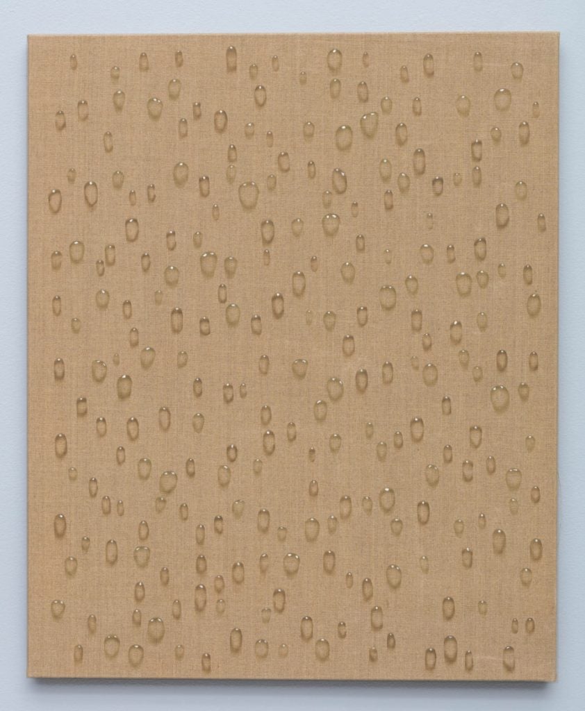Kim Tschang-Yeul, Water drops (1973). Image courtesy Tina Kim Gallery.
