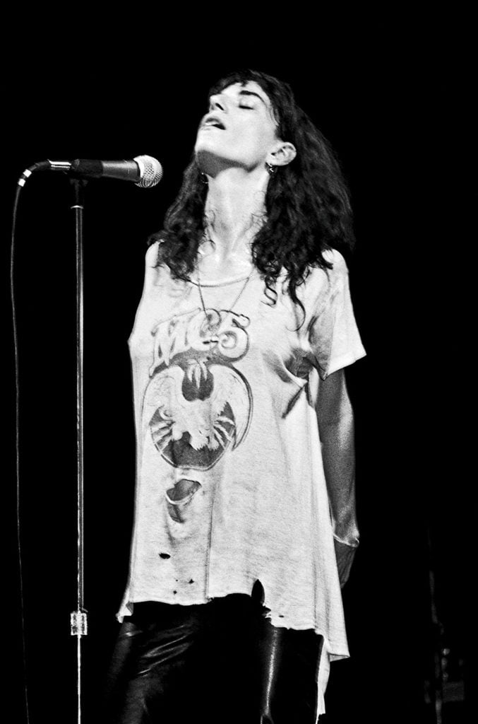 Patti Smith. photo © 1978 Lynn Goldsmith.