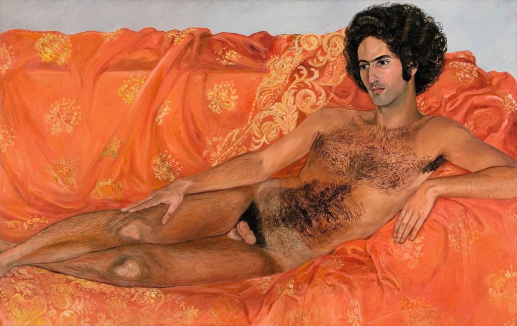 Sylvia Sleigh, <i>Imperial Nude: Paul Rosano </i>(1977). Courtesy of Estate Sylvia Sleigh.