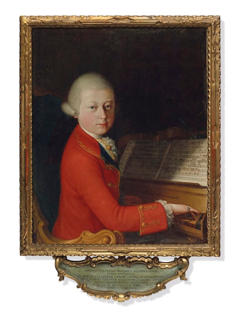 mozart as a teenager