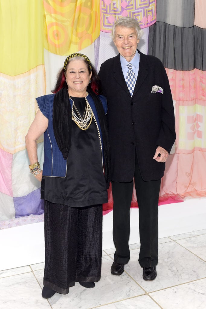 Collectors Joan Quinn and Jack Quinn at the Hammer Museum's 2014 Gala in the Garden. (Photo by Stefanie Keenan/Getty Images for Hammer Museum)